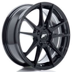 Janta aliaj 17" JR Wheels JR21 17x7 ET40 5x100 Gloss Black