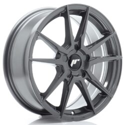 Janta aliaj 17" JR Wheels JR21 17x7 ET20-40 5H BLANK Hyper Gray