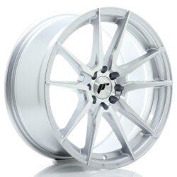 Janta aliaj 17" JR Wheels JR21 17x8 ET35 4x100/114 Silver Machined Face