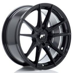 Janta aliaj 17" JR Wheels JR21 17x8 ET20-35 4H BLANK Gloss Black