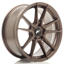 Janta aliaj 18" JR Wheels JR21 18x8 ET20-40 5H BLANK Matt Bronze
