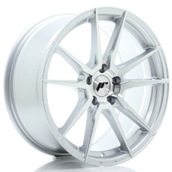 Janta aliaj 18" JR Wheels JR21 18x8,5 ET45 5x112 Silver Machined Face