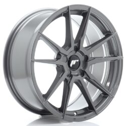 Janta aliaj 18" JR Wheels JR21 18x8,5 ET20-45 5H BLANK Hyper Gray