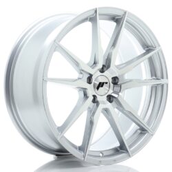 Janta aliaj 19'' JR Wheels JR21 19x8,5 ET35 5x120 Silver Machined Face
