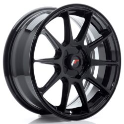 Janta aliaj 17" JR Wheels JR11 17x7 ET20-38 5H BLANK Gloss Black