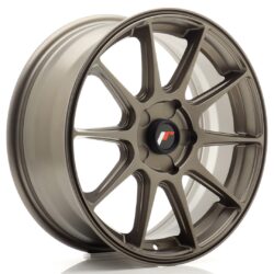 Janta aliaj 17" JR Wheels JR11 17x7 ET20-38 5H BLANK Matt Bronze