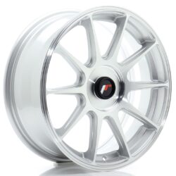 Janta aliaj 17" JR Wheels JR11 17x7 ET20-38 BLANK Silver Machined Face