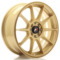 Janta aliaj 17" JR Wheels JR11 17x7 ET35 5x112/114,3 Gold