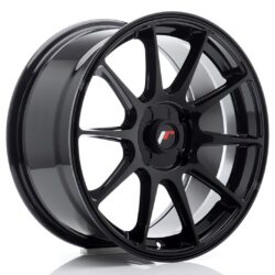 Janta aliaj 17" JR Wheels JR11 17x8 ET20-35 4H BLANK Gloss Black