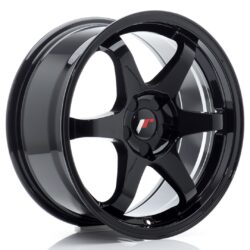 Janta aliaj 17" JR Wheels JR3 17x8 ET20-35 5H BLANK Gloss Black