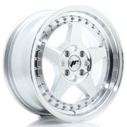 Janta aliaj 16" JR Wheels JR6 16x7 ET35 4x100 Silver Machined Face