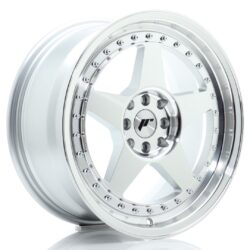 Janta aliaj 17" JR Wheels JR6 17x8 ET35 5x114/120 Silver Machined Face
