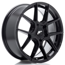 Janta aliaj 17" JR Wheels JR30 17x7 ET20-40 5H BLANK Gloss Black