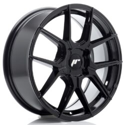 Janta aliaj 17" JR Wheels JR30 17x7 ET20-40 BLANK Gloss Black