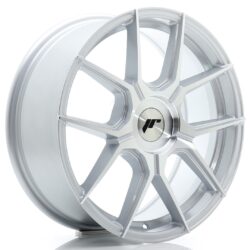 Janta aliaj 17" JR Wheels JR30 17x7 ET20-40 BLANK Silver Machined Face