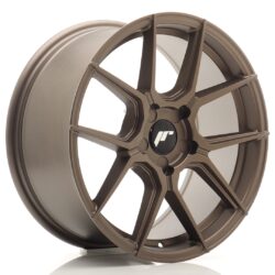 Janta aliaj 17" JR Wheels JR30 17x8 ET20-40 5H BLANK Matt Bronze