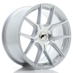 Janta aliaj 17" JR Wheels JR30 17x8 ET20-40 BLANK Silver Machined Face
