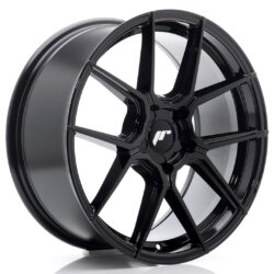 Janta aliaj 18" JR Wheels JR30 18x8 ET20-40 5H BLANK Gloss Black