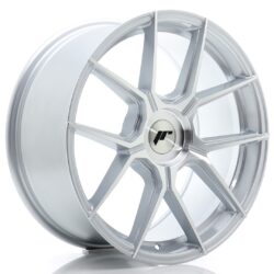 Janta aliaj 18" JR Wheels JR30 18x8,5 ET20-45 BLANK Silver Machined Face