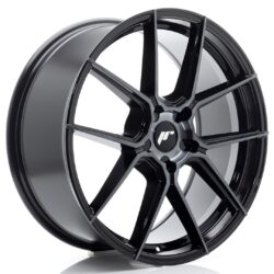 Janta aliaj 20" JR Wheels JR30 20x8 ET20-40 5H BLANK Black Machined w/ Tinted Face