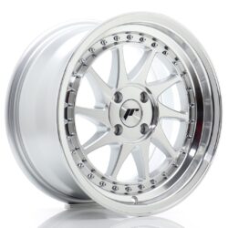 Janta aliaj 16" JR Wheels JR26 16x8 ET30 4x100 Silver Machined Face