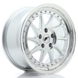 Janta aliaj 17" JR Wheels JR26 17x8 ET35 5x112 Silver Machined Face