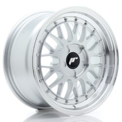 Janta aliaj 16" JR Wheels JR23 16x8 ET20-45 5H BLANK Hyper Silver w/ Machined Lip