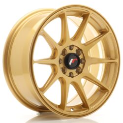 Janta aliaj 16" JR Wheels JR11 16x7 ET25 4x100/108 Gold