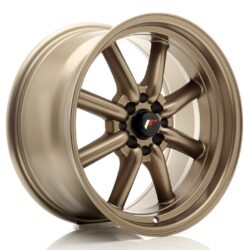 Janta aliaj 17" JR Wheels JR19 17x9 ET10 4x100/114 Matt Bronze