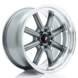 Janta aliaj 17" JR Wheels JR19 17x9 ET10 5x100/114 Gun Metal
