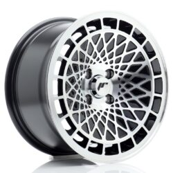 Janta aliaj 15'' JR Wheels JR14 15x8 ET25 4x100 Gloss Black Machined Face
