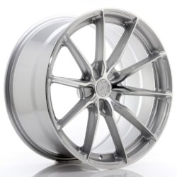 Janta aliaj 20" JR Wheels JR37 20x10 ET25 5x112 Silver Machined Face
