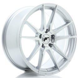 Janta aliaj 18" JR Wheels JR21 18x8 ET40 5x112 Silver Machined Face