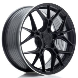 Janta aliaj 18" JR Wheels JR51 18x8 ET20-45 5H BLANK Satin Black w/ Machined Lip