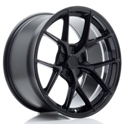 Janta aliaj 18" JR Wheels SL01 18x9,5 ET25-38 5H BLANK Gloss Black