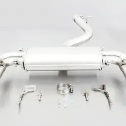 Toba sport REMUS set pentru Audi S3 Type 8V Racing | 2x Carbon Set Tips