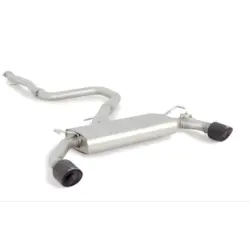 Toba sport REMUS sistem GPF-Back pentru HYUNDAI i30 N PDE Racing | 2x 115mm Black Chrome Engraved Tips