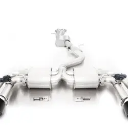 Toba sport REMUS sistem GPF-Back pentru Audi RS3 Limo/Sportback Quattro 8V (MY 2017-) Front Section | 4x 84mm Carbon Race Tips