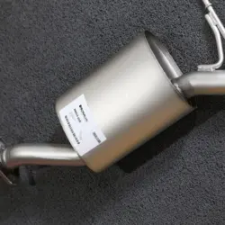 Alternative view of Toba sport REMUS set pentru Suzuki Jimny Connection Tube | 102mm Black Chrome Straight Cut Tip (#2)
