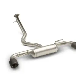 Toba sport REMUS sistem GPF-Back Racing centrat pentru Toyota Yaris Tailpipe Set 115mm angled chromed