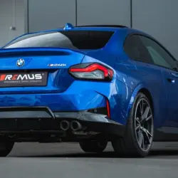 Toba sport REMUS sistem pentru BMW G42 Coupe Racing Sport Silencer | 4x 84mm Chrome Rolled Edge Tips