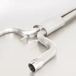 Alternative view of Toba sport REMUS sistem Cat-Back pentru MASERATI Ghibli III S Q4 Resonated | 4x 100mm Titanium Black Tips