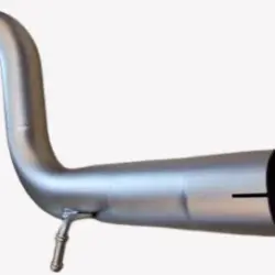 Alternative view of Toba sport REMUS set pentru Audi A3 Sedan Quattro 4x 84mm Street Race Chrome Tips