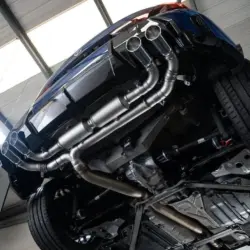 Toba sport REMUS sistem pentru BMW M135i F70 xDrive Outlet Tube + Racing + Racing Sport Silencer | 4x 84mm Full Carbon Tips (#2)