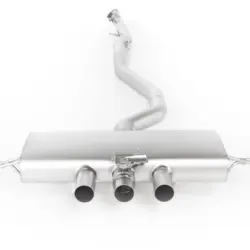 Toba sport REMUS pentru Honda Civic Type-R (FK8) Racing | 3x 98mm Street Race Chrome Tips | Sound Controller (#1)