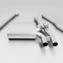 Toba sport REMUS sistem Axle-Back pentru Mini Cooper S F55 2x GT Black Tips | Sound Controller