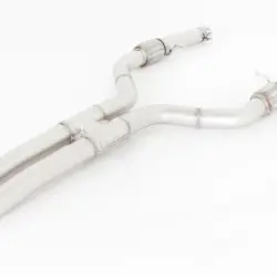 Alternative view of Toba sport REMUS pentru Alfa Romeo Giulia Quadrifoglio Type 952 Racing + Outlet Tube | 4x 102mm Chrome Rolled Edge Tips